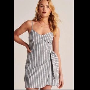 Abercrombie & Fitch Wrap Mini Dress